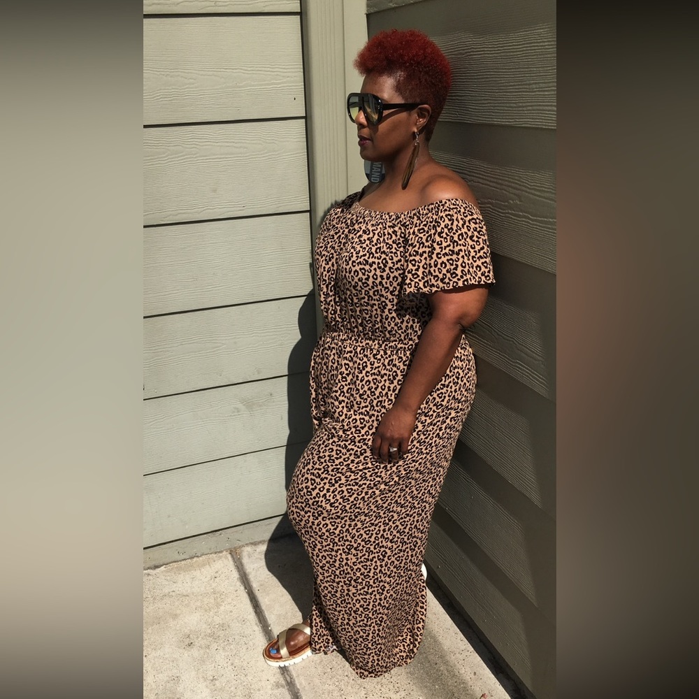 Plus 2pc Leopard Outfit